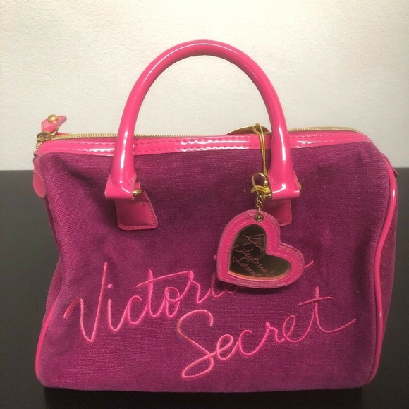 Victoria Secret Love Purple Velvet Patent Leather - Picture 2 of 6